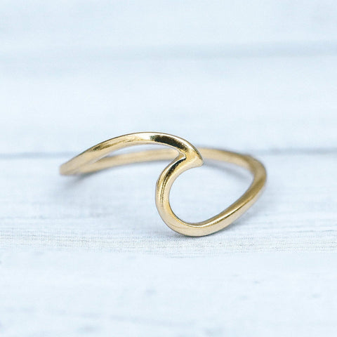 Wave Ring - Gold