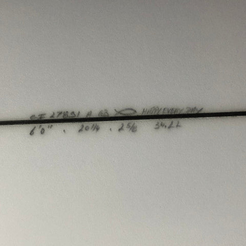 Happy Everyday 6'0" - Futures
