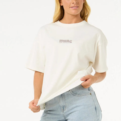 Las Dalias Tee - Bone