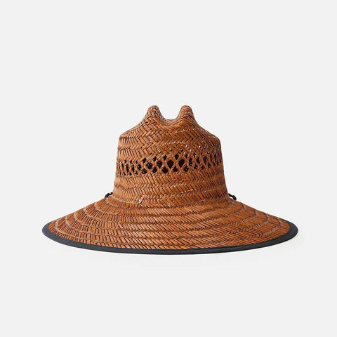 Logo Straw Hat - Brown