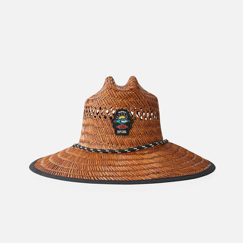 Logo Straw Hat - Brown