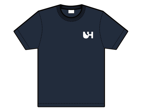 Shop Map Logo Organic T-Shirt - Dark Navy