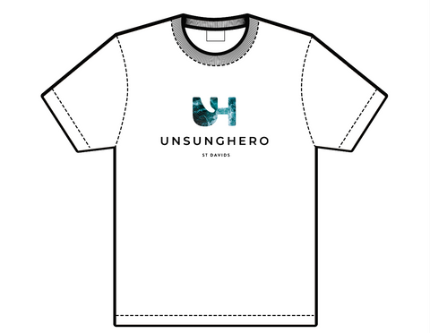 Shop Logo Organic T-Shirt - White