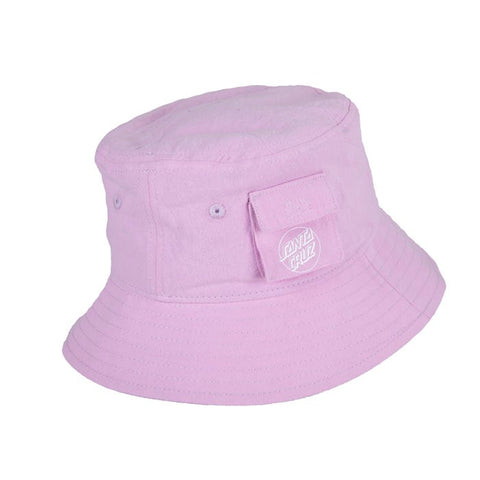 Strip Cargo Bucket Hat - Orchid