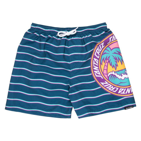 "Paradise Break" Youth Short - Tidal Teal Wave