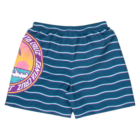 "Paradise Break" Youth Short - Tidal Teal Wave