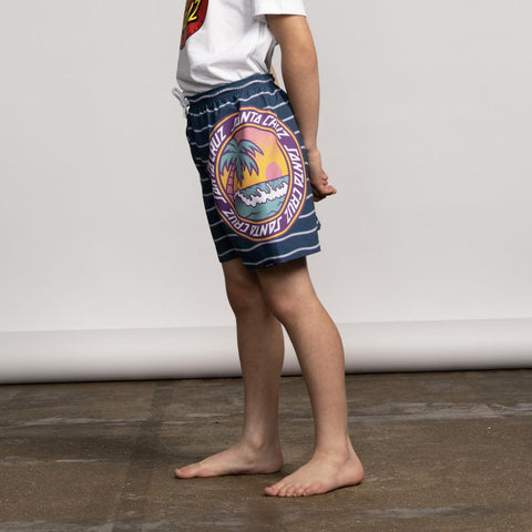 "Paradise Break" Youth Short - Tidal Teal Wave