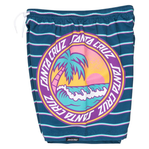 "Paradise Break" Youth Short - Tidal Teal Wave