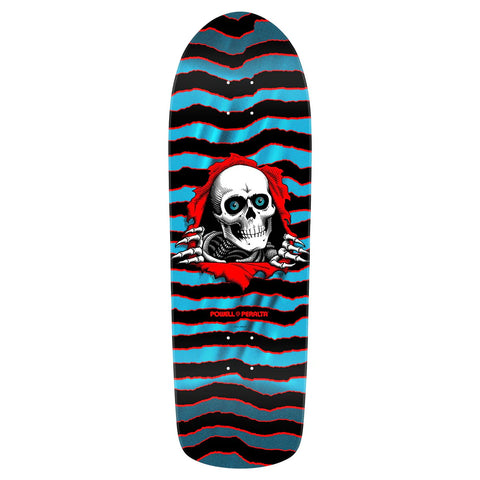 "Old School Ripper" 18 - Red/Aqua Foil 10"