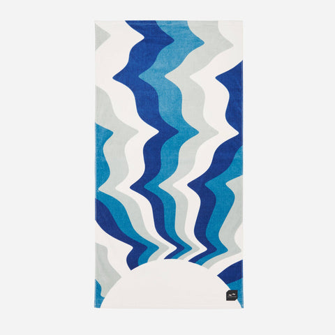 Shine On Beach Towel - Pacific Blue