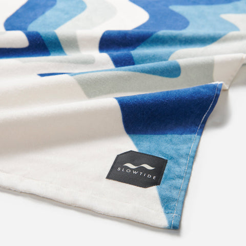 Shine On Beach Towel - Pacific Blue