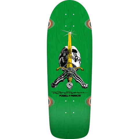 Rodriguez OG "Skull and Sword" Green Stain - 10"