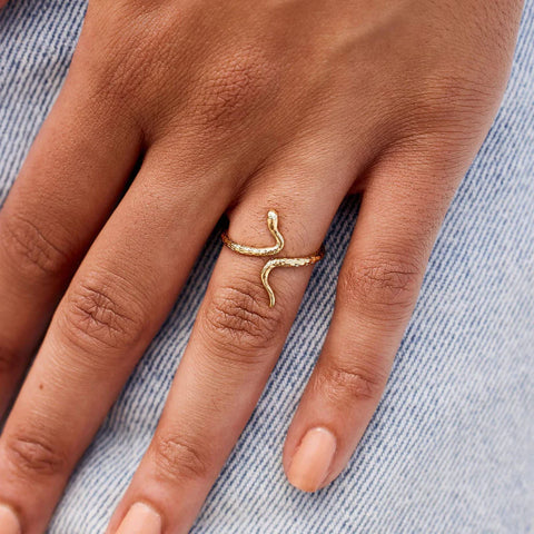 Snake Ring - Gold