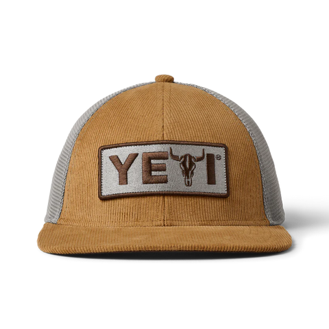 Steer Flat Brim Hat - Ochre