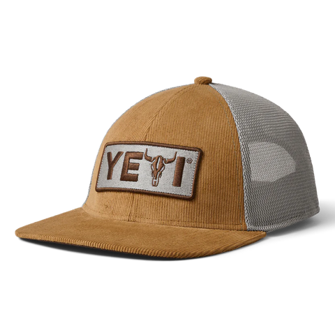 Steer Flat Brim Hat - Ochre