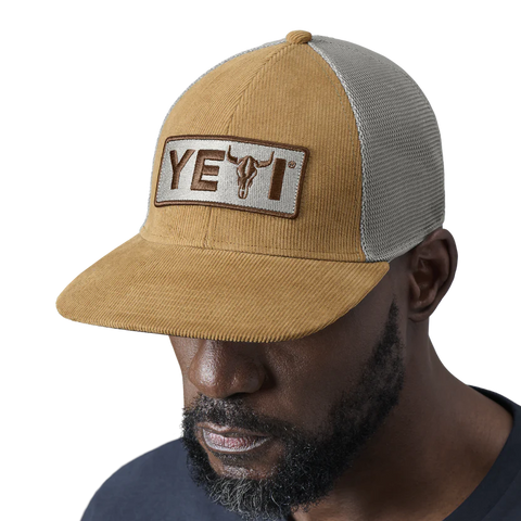Steer Flat Brim Hat - Ochre