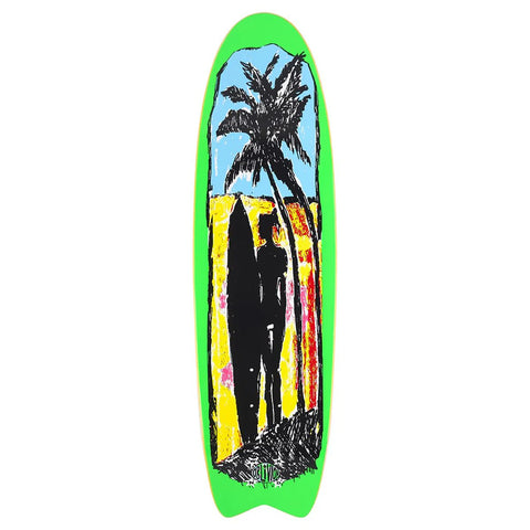 WKND X OBLIVION "Sunset" Fishtail Deck - 8.6"