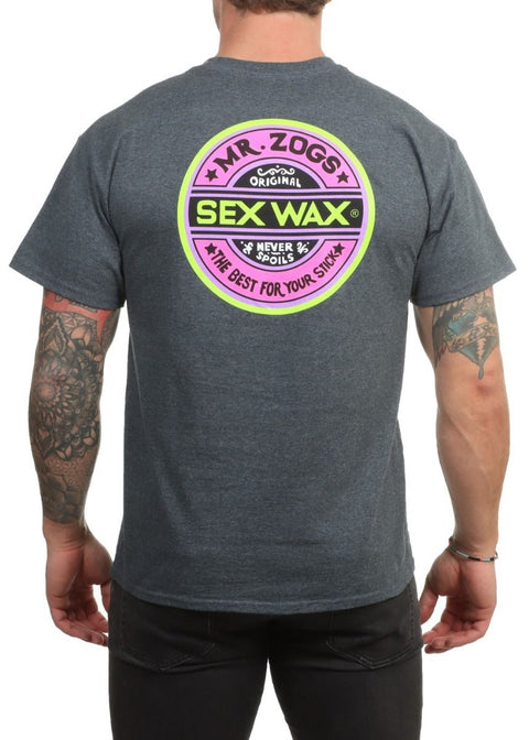 Fluoro Tee - Dark Heather