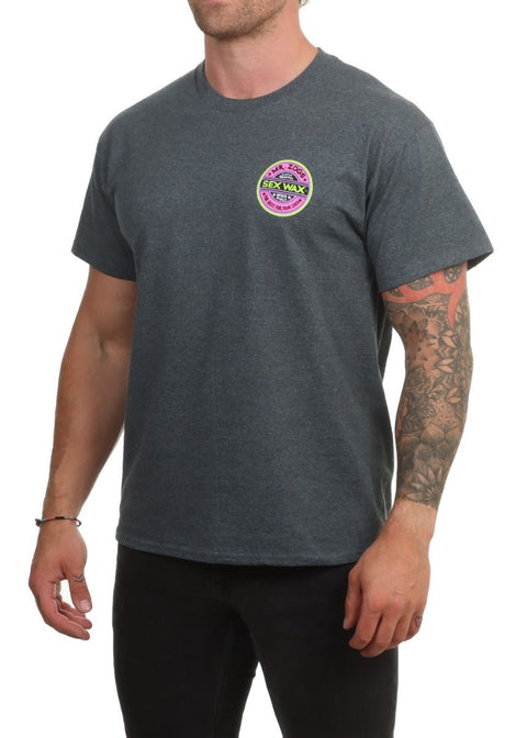 Fluoro Tee - Dark Heather