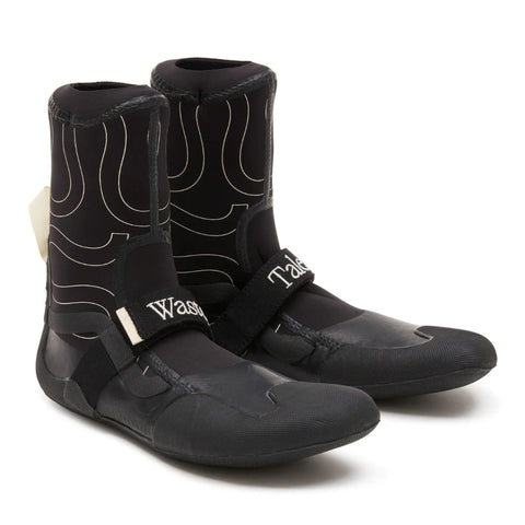 x Wasted Talent "Surf Boots 2 Hi" 3mm - Black