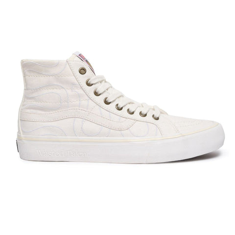 x Wasted Talent "SK8-HI 38 DECON VR3 SF SHOES" - BLANC DE BLANC
