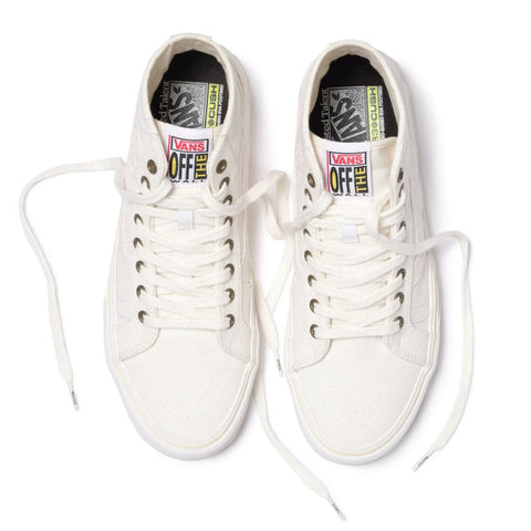 x Wasted Talent "SK8-HI 38 DECON VR3 SF SHOES" - BLANC DE BLANC
