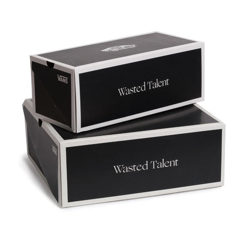 x Wasted Talent "SLIP-ON VR3 SHOES" - BLANC DE BLANC