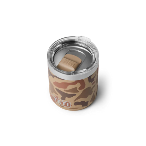 Rambler 10oz Lowball 2.0 - Wetlands Camo