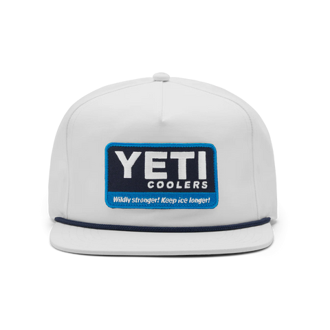 YETI Wildly Stronger 20 Rope Hat - White