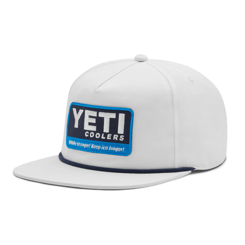 YETI Wildly Stronger 20 Rope Hat - White