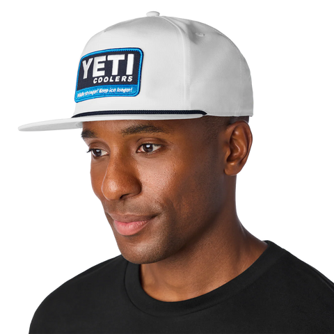 YETI Wildly Stronger 20 Rope Hat - White