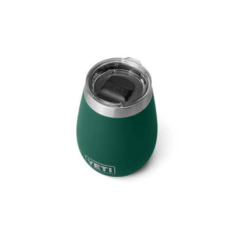 Rambler Wine Tumbler 10oz - Black Forest Green
