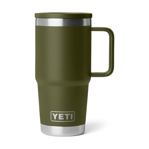 Rambler Travel Mug 2.0 20oz (591 ml) - Olive/King Crab Orange
