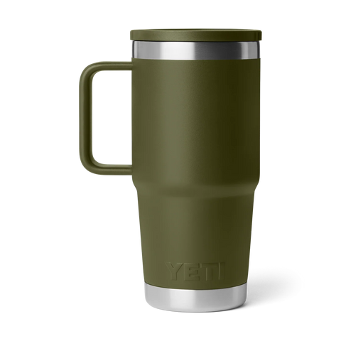 Rambler Travel Mug 2.0 20oz (591 ml) - Olive/King Crab Orange