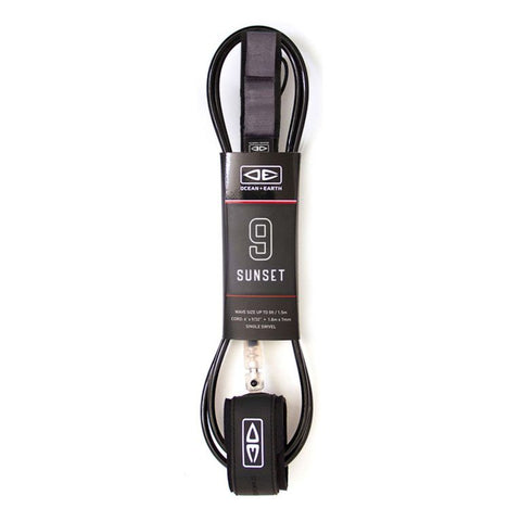 Sunset Leash 9ft - Black