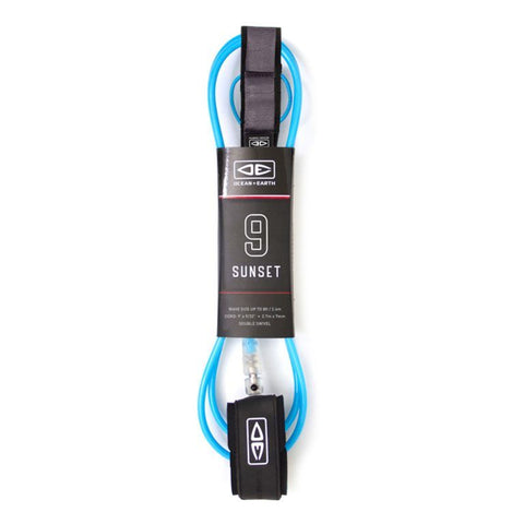 Sunset Leash 9ft - Blue