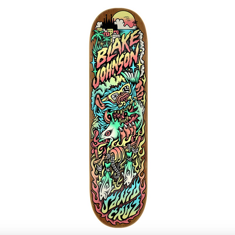 Blake Johnson "Beach Wolf Two" Deck 8.375"