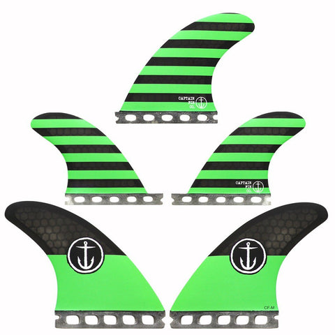 CF-M Medium 4.55 Five Fin Set - Single Tab