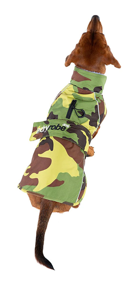 Dog Dryrobe - Camo/Grey
