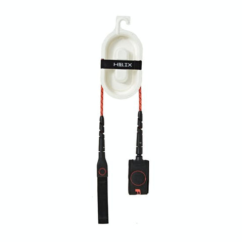 Freedom Helix 7ft All Round Leash - Red/Black