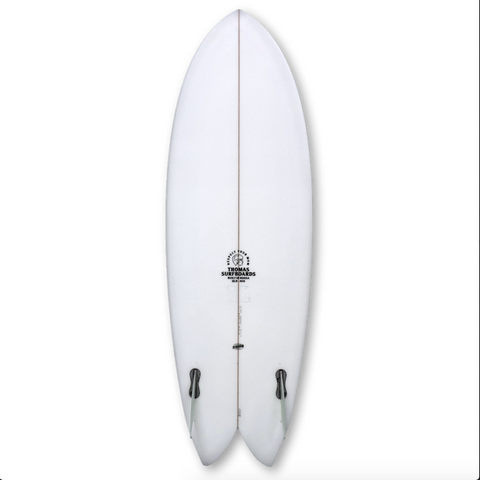 "Twin Fish" 5'6" - Clear