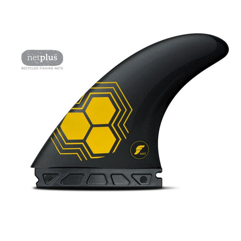AM2 Alpha Carbon/Yellow - Tri Set