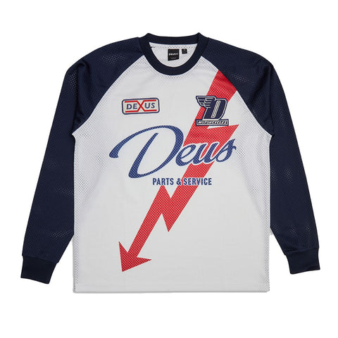 Lenny Moto Jersey - Vintage White