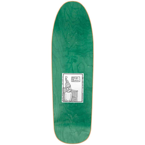 Ed Templeton "Bullman" Screenprinted - 9.35" Green