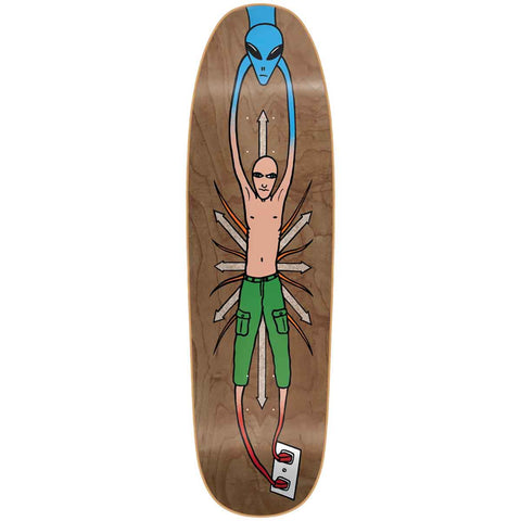 Mike Vallely "Alien" Screenprinted - 9.18" Brown