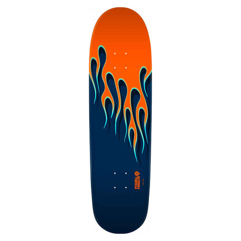 "Nitro Hot Rod Flames" - Orange/Blue 9.375"