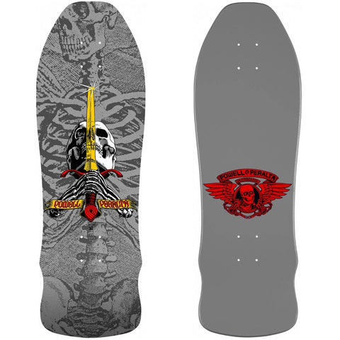 Geegah "Skull and Sword" - Silver 9.75"