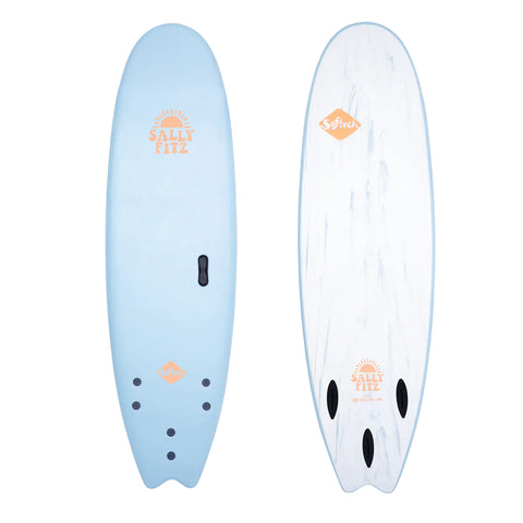 Handshaped Sally Fitzgobbons Funboard 7'0" - Mist