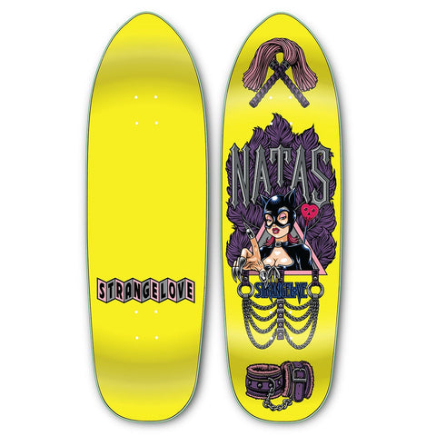 Sean Cliver x Natas Kaupas "Catwoman" - Yellow 10.0"