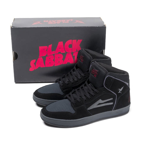 x Black Sabbath "Telford" - Black/Grey Suede